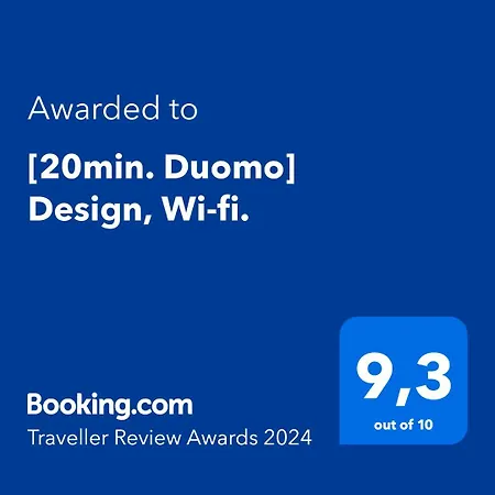 20min. Duomo Design, Wi-fi. Appartement